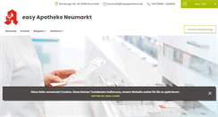 Desktop Screenshot of neumarkt-easyapotheke-app.de